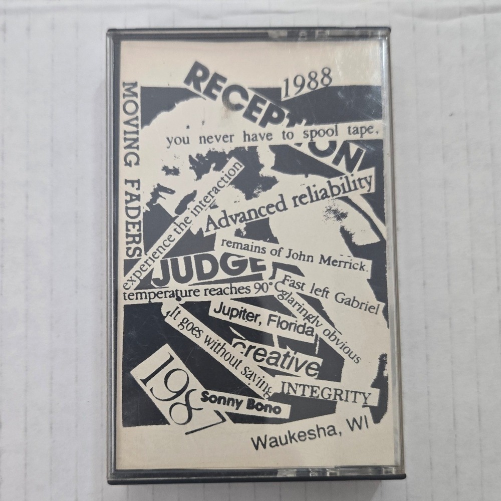 AOC Absence Of C One Last Guy Cassette Tape 1988 Trenton NJ DIY Post Punk Demo